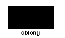 oblong
